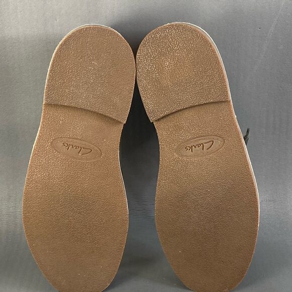 CLARKS Men's Bushacre Leather Chukka Boots size 8.5 (new without box) - Picture 8 of 8